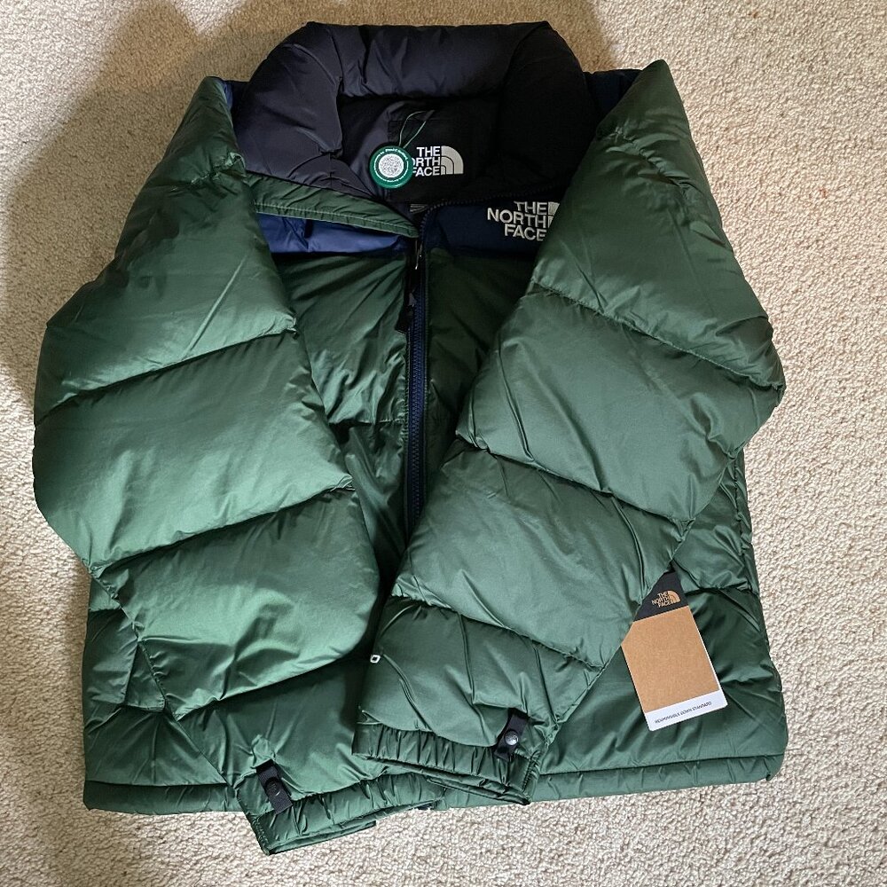 Men's Small Green North Face Nuptse